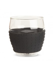 Пиала из жаропрочного стекла с силиконовым держателем (250 мл)